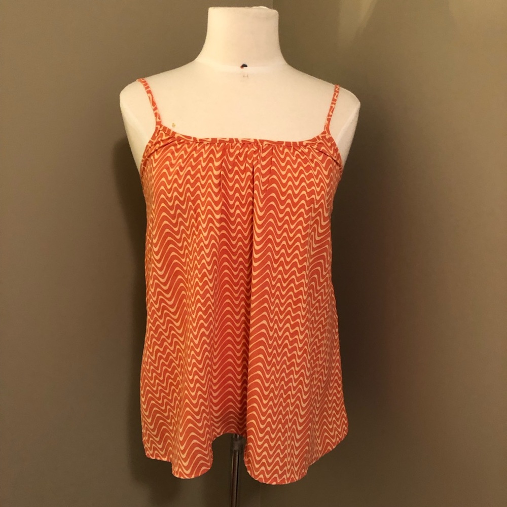 Far West Tank Top Orange Size Medium